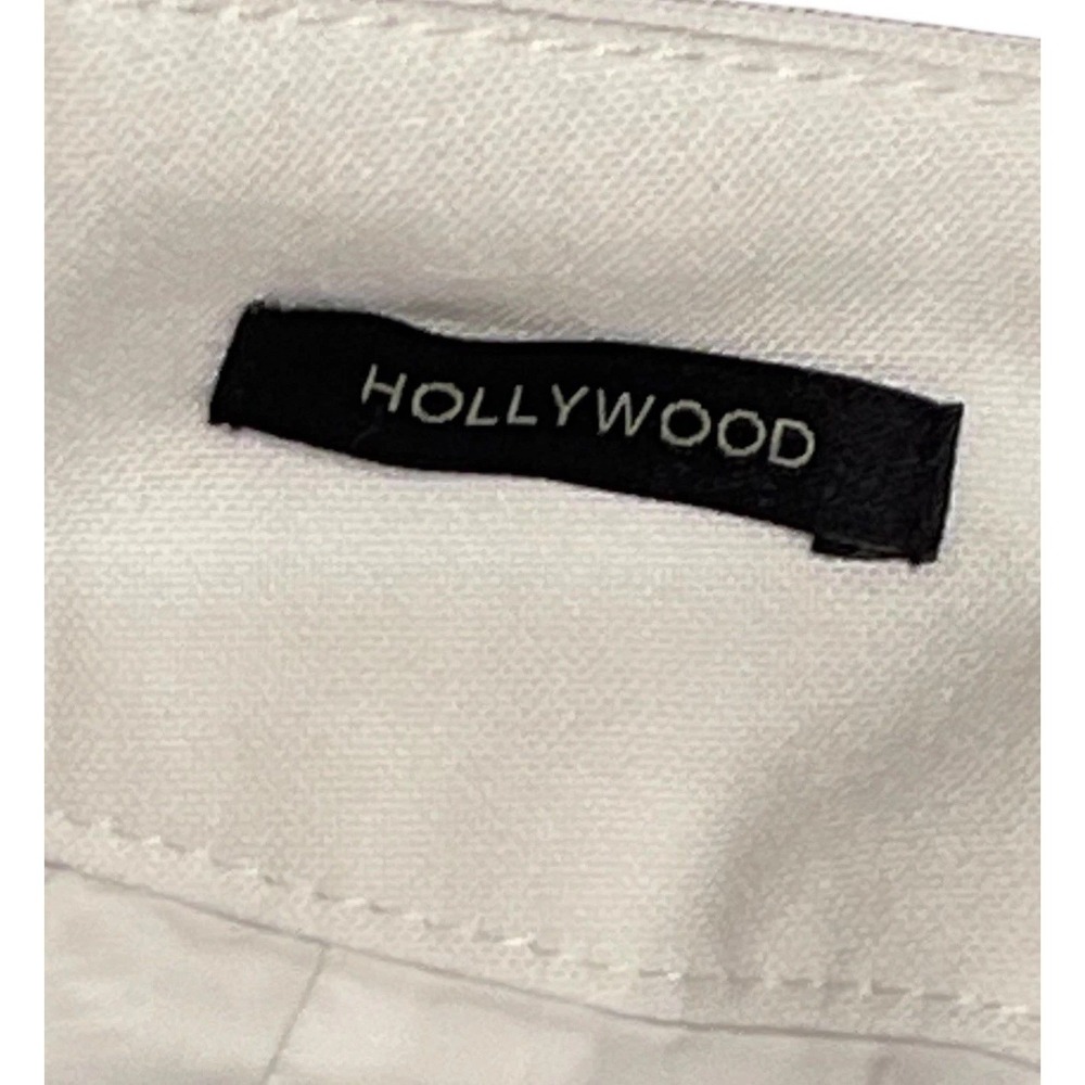 Talbots Pleated White Hollywood Ankle Pull On Pant Size 12 Career Office Preppy - Picture 10 of 12